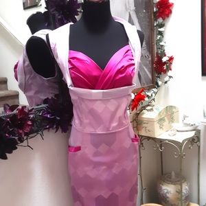 Pin-Up Inspired Geometrical Pencil Dress